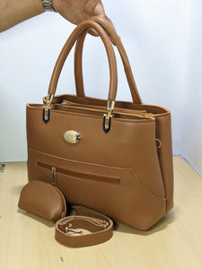 New trendy hand bags with mini pouch