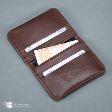 grain leather wallet for men