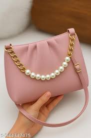pink stock hand bags