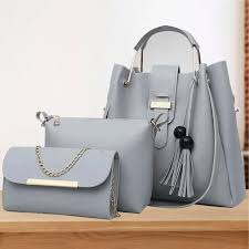3 pieces hand bags for ladies